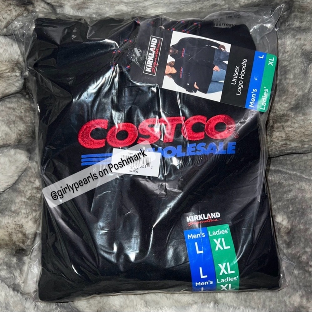 Kirkland Signature Costco Logo Unisex Hoodie Sweatshirt NEW